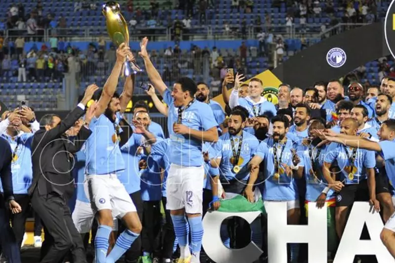 قبل مواجهة الزمالك: بيراميدز يُزين قميصه بالنجمة الأفريقية الأولى قبل مواجهة الزمالك: بيراميدز يُزين قميصه بالنجمة الأفريقية الأولى